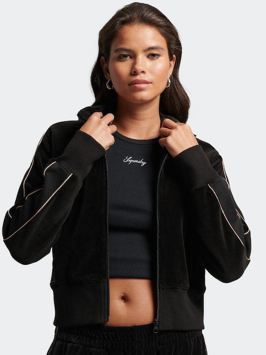 Superdry Code S Logo Women's Sweatshirt Jacket ...