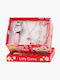 Ravel Little Gems Ballerina Analoge Kinderuhr Rosa Mit Gummi Armband