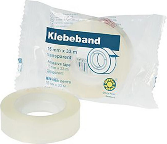 Officepoint Tape 15mm x 33m 1pcs Transparent