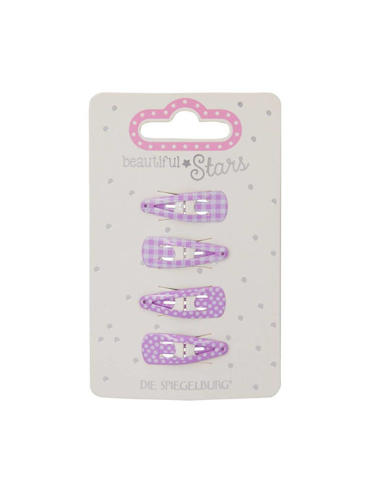 LILAC TWEEZERS CARRO & POI 4PCS