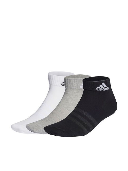 adidas Thin and Light Running Κάλτσες Πολύχρωμες 3 Ζεύγη
