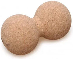 Yogistar Fascia Double Cork Μπάλα Μασάζ Διπλή Μπεζ