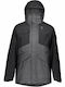 Scott Ultimate Dryo 272505-5519 Ανδρικό Μπουφάν για Σκι & Snowboard Dark Grey Melange/Black
