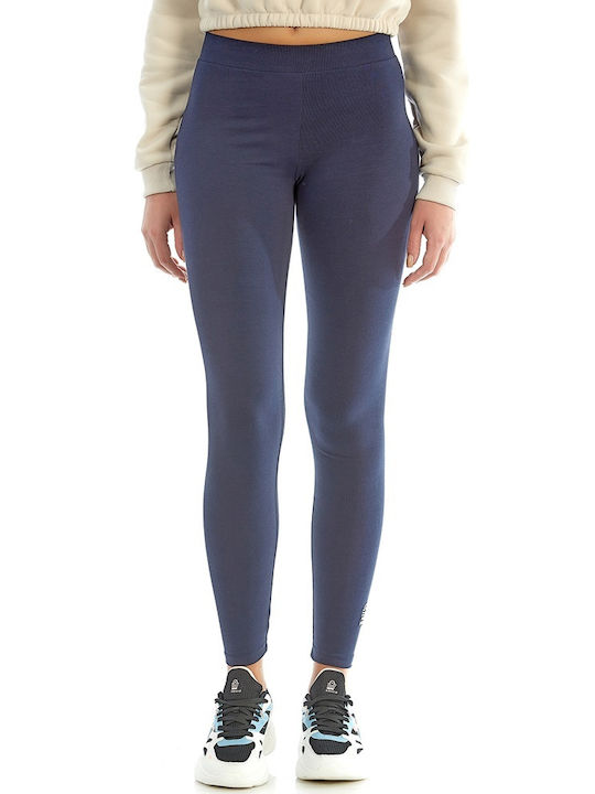 Schulung Frauen Lang Leggings Blau