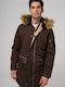 Inox jacket parka brown