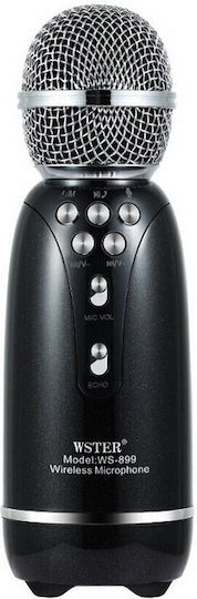 Weisre Микрофон Караоке Безжично WS-899 883358_b Черен