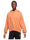 Women's Sweatshirt Hooded Orange