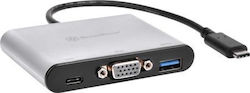 Silverstone USB-C Dockingstation mit (SST-EP06C)