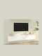 Living Room TV Unit White 4pcs L100xW30xH30cm