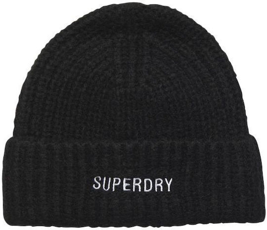 Beanie Beanie Knitted in Black color
