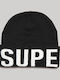 Superdry Mountain Knitted Beanie Cap Black