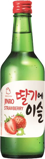 Корейска Напитка Soju Вкус Ягода 13% 350ml Jinro