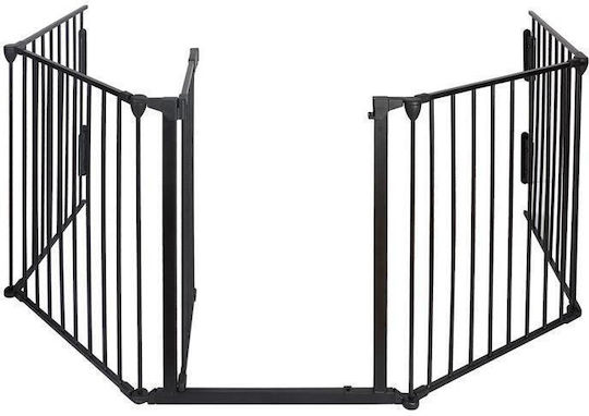 Hauck Security Door made of Metal in Black Color 300εκ. 1pcs