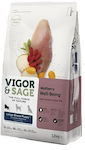 Vigor & Sage Wolfberry Well-Being Large Breed 12kg Dry Food Grain Free for Puppies of Large Breeds with Chicken