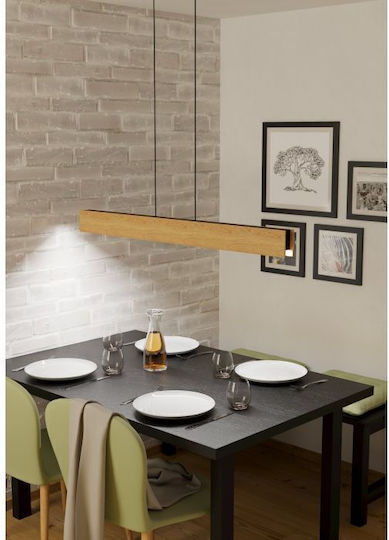 Eglo Hängelampe Braun Schiene 120.3x5.5x110cm.