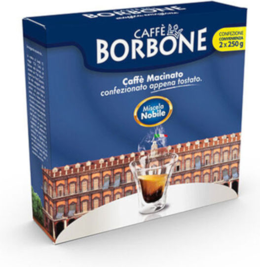 Caffe Borbone Cafea Espresso Arabica Etiopia Nobile Măcinat 2x250gr