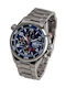 Carl Von Zeyten Men's Watch 45mm Battery Chronograph Silver