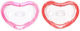Munchkin Latch Orthodontic Pacifiers Silicone Pink / Red for 3-6 months 2pcs