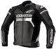Alpinestars GP Force Bărbătesc Geacă de motocicletă De piele 4 Sezoane Negru