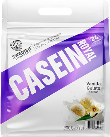Swedish Supplements Casein Royal Протеин Суроватъчен с Вкус Vanilla Gelato 900гр
