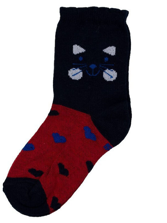 Girls' Socks 5885 (25-26) Red