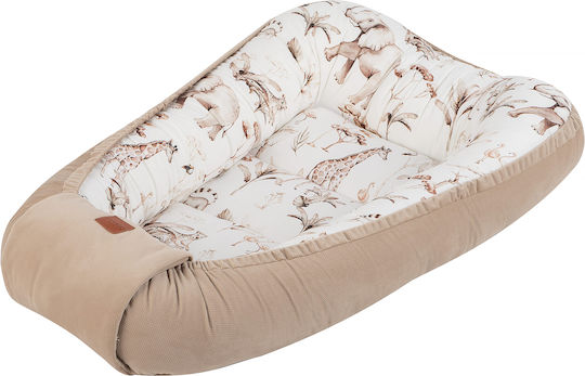 Tuttolina Baby-Kissen Nest Savanna Beige 55x80cm