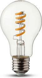 V-TAC LED Lampen für Fassung E27 und Form A60 Warmes Weiß 250lm 1Stück