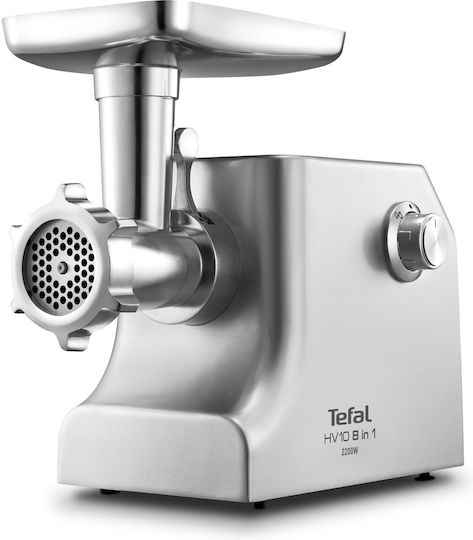 Tefal Μηχανή Άλεσης Κιμά / Ντομάτας 2200W Ασημί