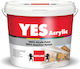 Berling Yes Plastic Acrilyc Paint for Interior and Exterior Use Grey 750ml