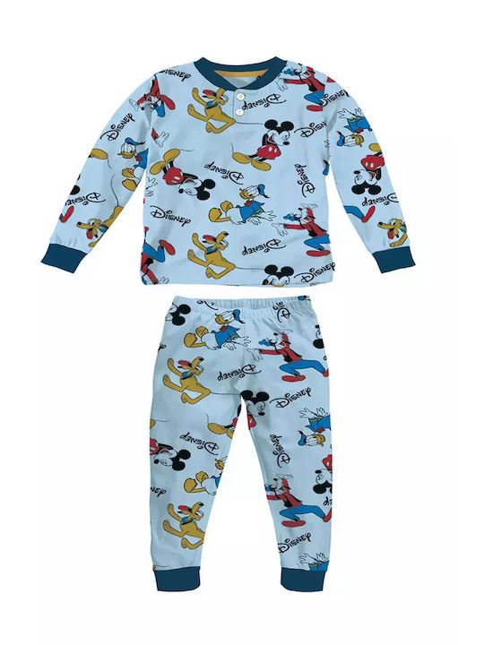 BABY COTTON PAJAMAS DISNEY DY32P8994 CYAN