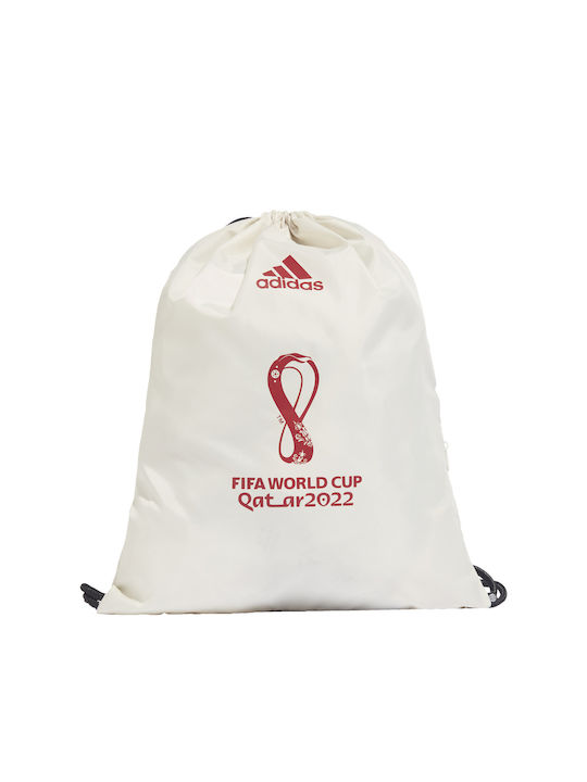 Adidas FIFA World Cup 2022 Τσάντα Ώμου για Γυμναστήριο Λευκή