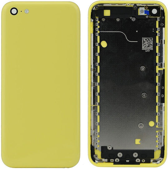 Capac Baterie Swap Galben pentru iPhone 5C