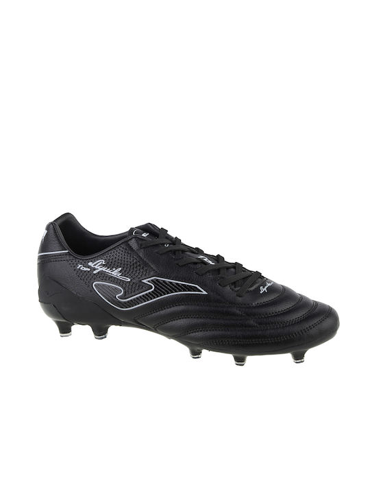 Joma Aguila Top 2101 FG Low Football Shoes with Cleats Black
