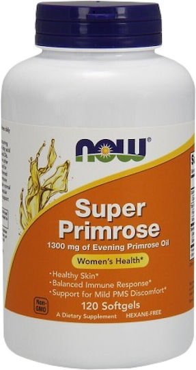 Super Primrose Oil 1300mg 120 Softgels