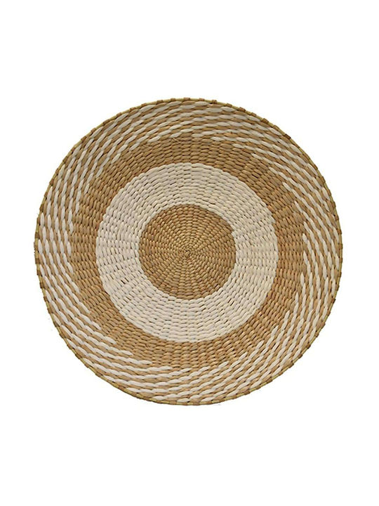 Atmosphera Wicker Wall Ornament 50x6x50cm