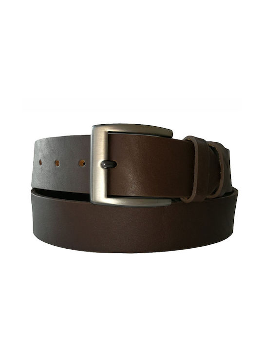 Morfis Leather Belt 578 Brown / Brown