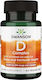 Swanson D Complex Vitamin for Immune System Boost & Bone Health 60 veg. caps