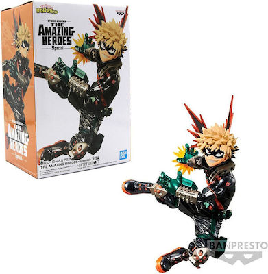 Bandai Spirits Mein Held Academia (Amazing Heroes SP): Katsuki Bakugo Figur Höhe 12cm