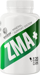 Swedish Supplements ZMA+ 120 κάψουλες