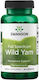 Swanson Wild Yam 400mg Supplement for Menopause 60 Capsules