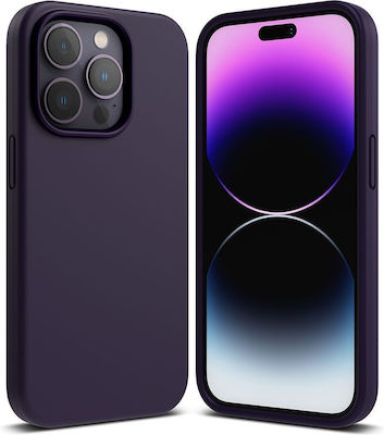 Ringke Back Cover Σιλικόνης Deep Purple (iPhone 14 Pro)