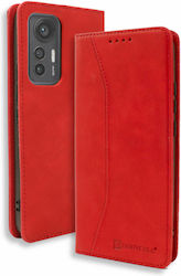 Bodycell PU Книга Изкуствена кожа Червен (Xiaom...