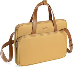 tomtoc Premium H22 Τσάντα Ώμου / Χειρός για Laptop 14" σε Κίτρινο χρώμα