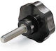 Getech Tool Handles Daisy-shaped Bakelite Knob with Male Thread F60 M10x50 B1V7M601050 1pcs
