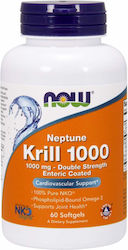 Now Foods Neptune Krill Oil 1000мг 60 софтджел