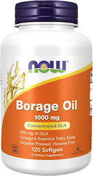 Now Foods Borage Oil Concentrated GLA 1000mg 120 μαλακές κάψουλες