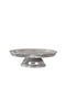 Zaros Cake Stand Silver 25x25x8.5cm