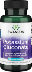 Swanson Potassium Gluconate 99mg 100 caps