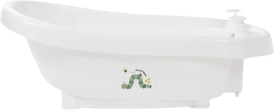 Bebejou Baby Bath Bohemian Garden with Thermometer White