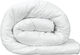 Beauty Home Hotel Quilt Weiß Größe Queen 220x240cm 100% Baumwolle 2Stück